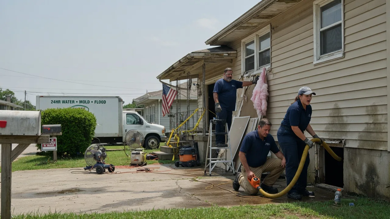 Water Damage Repair in Crumrod, AR near me